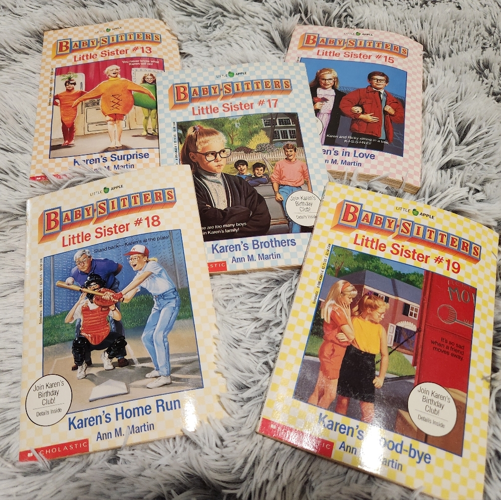 Baby Sitters Club Little Sister Book Lot Babysitters Club BSC